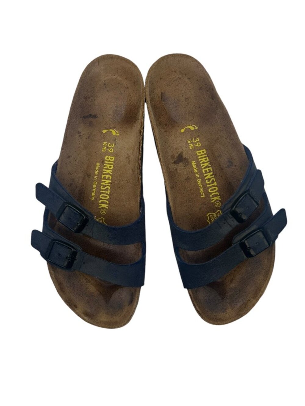 Birkenstock Ibiza Navy Sandals Size 39 Women’s 8 AS IS